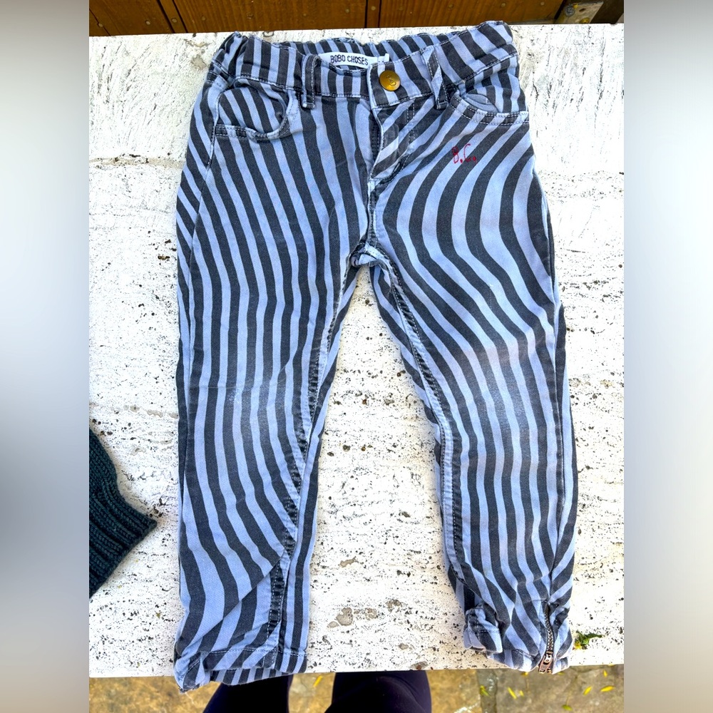 Bobo choses super cute toddler pants- zip at waist and ankle